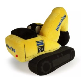 Komatsu UH Kids Komatsu PC210LC Caterpillar Excavator Soft Plush Toy UHK1132 - New