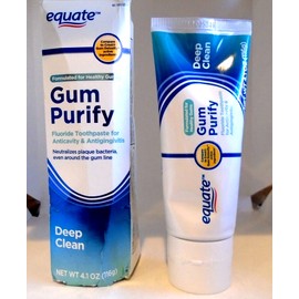 Unbranded Deep Clean Gum detoxify Purify Toothpaste with Fluoride, 4.1 oz (116g)