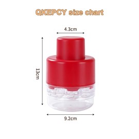 QKEPCY Cherry Stone Remover with Handle Press 7 Cherry Pitter Easy Pitting Cherry Hand Cherry Pitter Food Safe Coated for Fruit Cherry Fruit Berry
