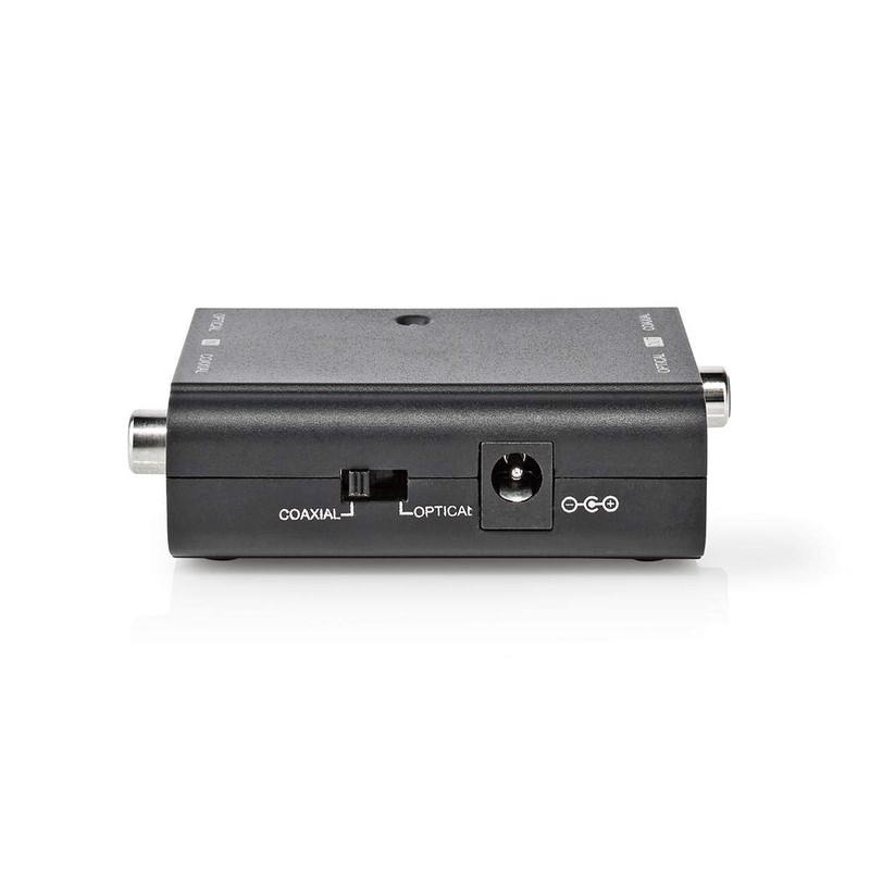 NEDIS BiDirectional DAC Digital Audio Converter, SPDIF RCA to Toslink,