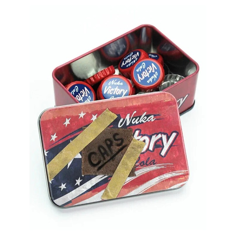 Bethesda Fallout Bottle Cap Series Nuka Cola Victory With Collectible