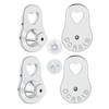 Earring Backs for Droopy Ears, 4pcs Heart Shape Earring Lifter
