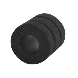 BISIBITA2 Tattoo Triple Foam Grip Cover, Compatible with Any 1-inch Tube, 1.85 Inch, 20 pcs Black