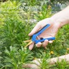 GROZY 6.5 Inch Gardening Scissors Hand Pruner Pruning Shear with