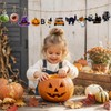 24 Halloween Tree Decorations, Paper Hanging Ornaments with Hanging Twine