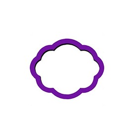 Oval Plaque #2 Cookie cutter