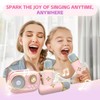 Portable Karaoke Machine for Kids and Adults, Bluetooth Speaker with
