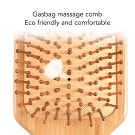 Cepillo para Cabello, Cepillo Cabello, Peine para Cabello, Cepillo para el Cabello Cepillo de Madera Cepillo de Paleta para Mujeres Hombres y Niños Hace que el Cabello Fino Largo y Rizado