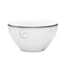 Noritake Platinum Wave 6" Rice Bowls, Set of 4