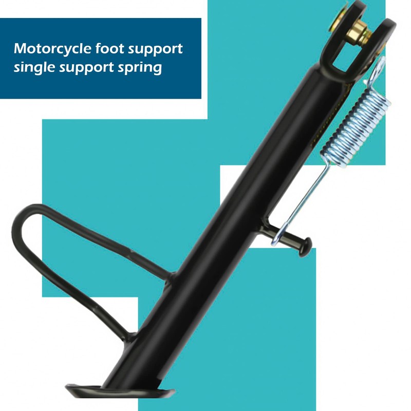2 Pieces 110 mm Length Motorcycle Stand Spring Kick Side