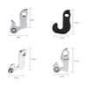 Derailleur Hanger Rear Tail Hook Drop Out Adapter Motorcycle Aluminum