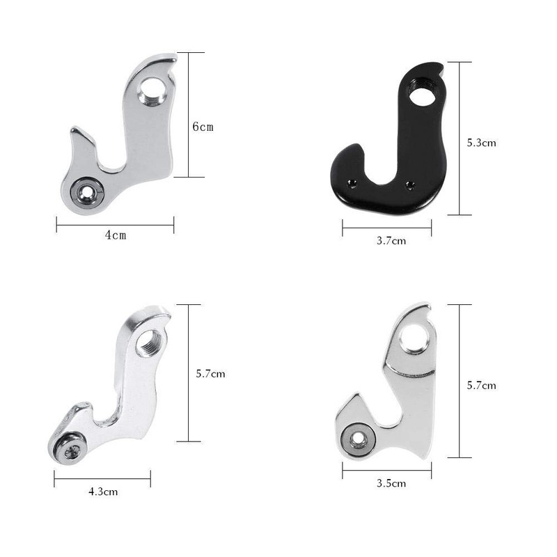 Derailleur Hanger Rear Tail Hook Drop Out Adapter Motorcycle Aluminum