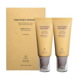 Haruharu wonder Black Rice Moisture Airyfit Daily Sunscreen Duo - Haruharu wonder Black Rice Moisture Airyfit Daily
