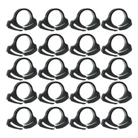 40 Pcs Double Grip Plastic Hose Clamp Setφ16mm Adjustable Snap Ratchet Clips Watering Garden Hose Pipe Assortment
