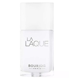 Bourjois La Laque No. 01 White Spirit Nail Polish for Women, 0.3 Ounce