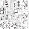 Qpout 300+ Temporary Tattoos for Women, Girls, Men, Boys, Children,