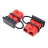 X-Haibei Pair 175 amp 1/0 Gauge Battery Quick Connector Red,