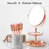 Juego de 15 brochas de maquillaje para sombra de ojos,