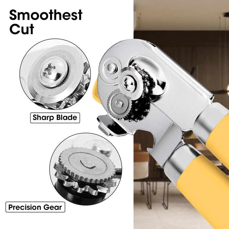 Can Opener Manual, Can Opener with Magnet, Hand Can Opener
