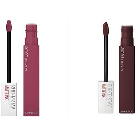 Labial líquido matte SuperStay de Maybelline – 16 h sin transferencias