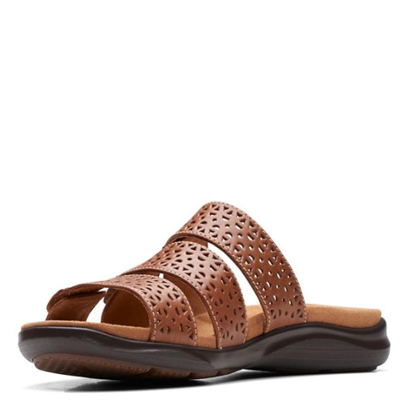 Clarks Kitly Walk Tan Leather 8 B (M)