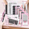 Cluster Eyelashes, Pack of 72 Individual Eyelashes, Eyelash Clusters, DIY