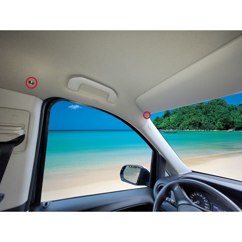 BREMER SITZBEZÜGE Blackout Front Window Curtains Compatible with Ford Transit