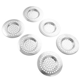 Operitacx Pack Stainless Steel Sink Strainer Bathtub Kitchen Drain Filter Easy Install Hair Catcher Protector Corrosion Resistant Smooth Edges