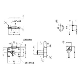 sugatune工業 Lamp Surface Marking with Cylinder Lock 2650 Notebook (Another) 2650 – 30 – DN – B