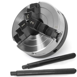 Wood Lathe Chuck 3 Inch 3 Jaw,Self-Centering Lathe Chucks for Woodturning with 1 x 8TPI Thread,for Woodworking Lathe Tools