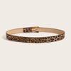 XBOKA Unique Waist Belt Leopards Print Chain for Cowgirl Stylish