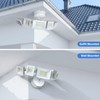 SZPOWER 120W Outdoor LED Flood Light, 5 Heads Exterior Security