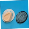 Operitacx 2pcs Cap Embryo Make Your Own Fascinator Kit Oval