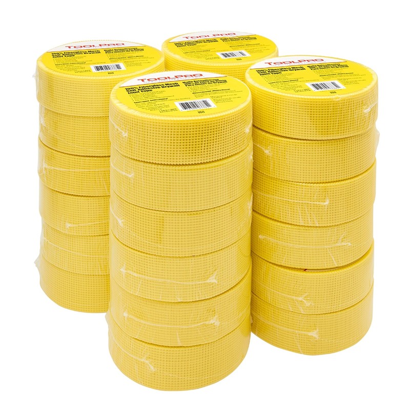 TOOLPRO Self- Adhesive Fiberglass Mesh Drywall Tape for Sealing Drywall