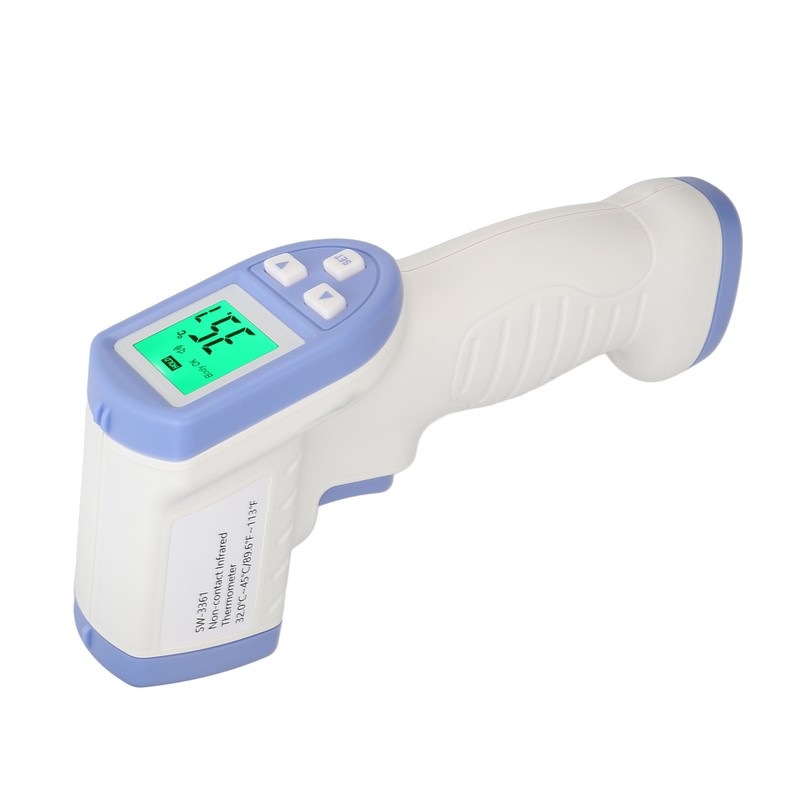 Infrared Thermometer Non Contact Cooking IR Temperature Gun 32.0℃~45℃ 89.6℉~113℉