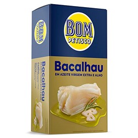 Bom Petisco - Bacalhau in olive oil and garlic (4 x 120 g)