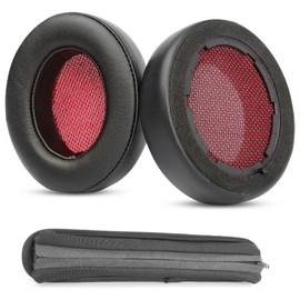 YunYiYi Ersatz-Ohrpolster, kompatibel mit Teufel Real Blue NC/Real Blue/Real Pure (2020) Stereo-Kopfhörern, Zubehör Ersatzkissen (Ohrpolster + Kopfband)