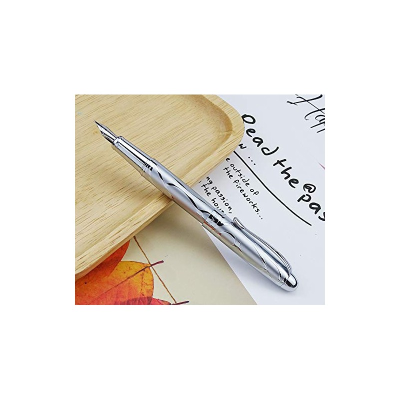 5010 - Pluma estilográfica (punta extrafina, con estuche para bolígrafos),