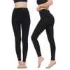 MANZI Women's 2 Pairs Super Opaque Soft Warm Fleece Tights