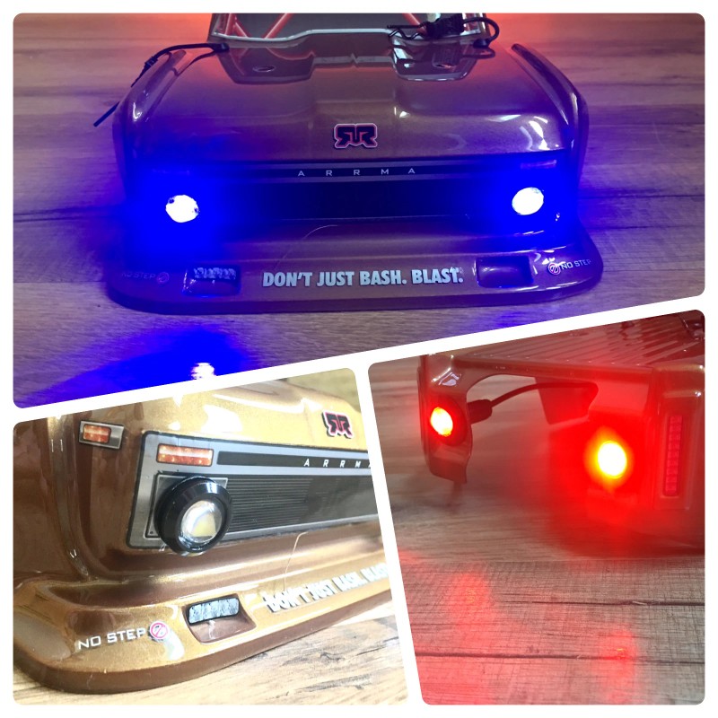 ARRMA INFRACTION Felony Senton LED HD 4 Light Kit Only