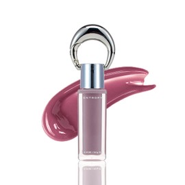 ENTROPY Makeup 2-in-1 Charm Shiny Glowy Lip & Cheek Gloss Tint Keychain, High Pigment Long Lasting Lip Color & Plumping Gloss, C9 Berly Charm, 3g