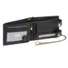 Mens Wallet MC LEAN with chain Biker wallet motorcyclist wallet,