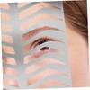 minkissy Stainless Steel Eyebrow Stencil for Microblading Easy Shaping Drawing
