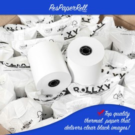 (10 Rolls) PosPaperRoll BPA FREE Thermal Paper - 3-1/8 x 230 Feet (Star TSP100)