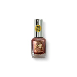 Absolute New York One Shot Nail Polish, Fast Drying, Gel Effect, High Shine, Vibrant, Quick Drying and Long Lasting (MNOS30 Silk Burgundy, .5 fl oz)