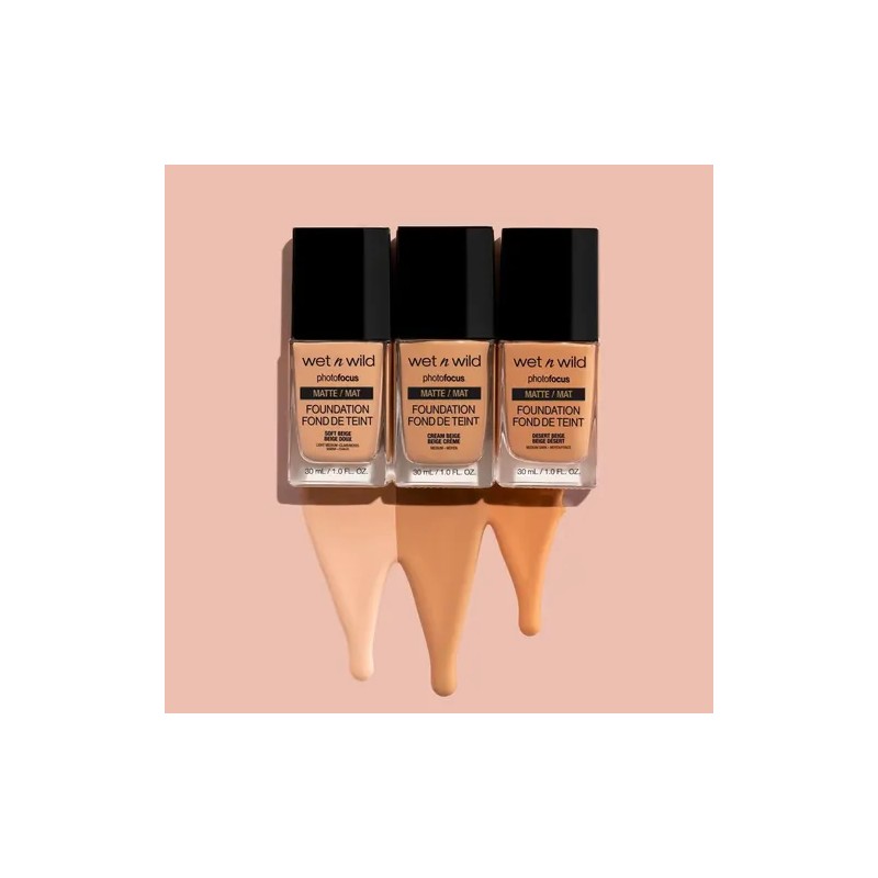 Base De Maquillaje Líquida Matte Photo Focus Wet N Wild