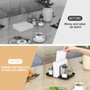 Napkin Holder for Table, Metal Napkin Holder with Salt and