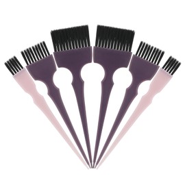 Segbeauty 6pcs Professional Hairdressing Brush Set - Tinting Brushes, Color Applicator Brushes for Hair Dyeing, Balayage, and Styling