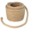 Manila Rope 3/4 Inch x 50 Feet, Twisted Manila Rope
