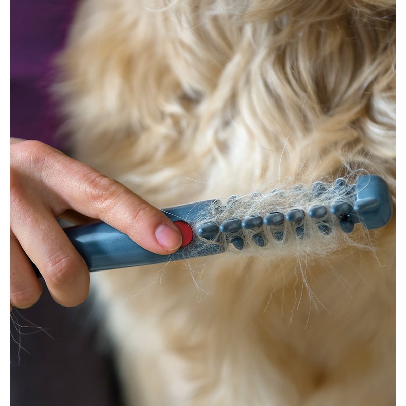 Allstar HI KN124 Knot Out Electric Pet Grooming Comb, Black/Grey